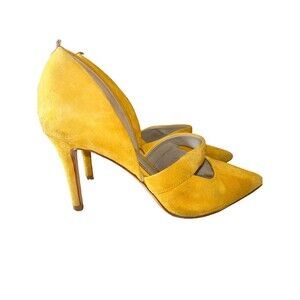 Boden Women's Adrianna Court Shoes Pointy Toe High Heels Yellow Size 36/5.5